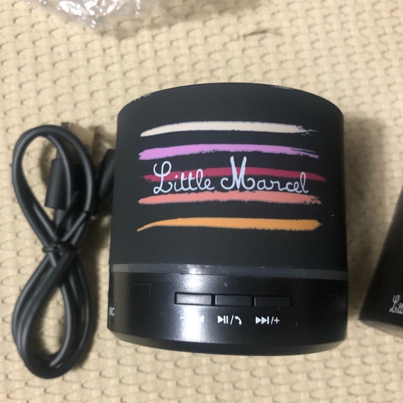 NIB NWT Little Marcel Luminous Lights Rechargeable Wireless Bluetooth Speaker - Picture 2 of 12